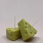 Cheese Slice Soy Wax Candle Set - 2Pcs