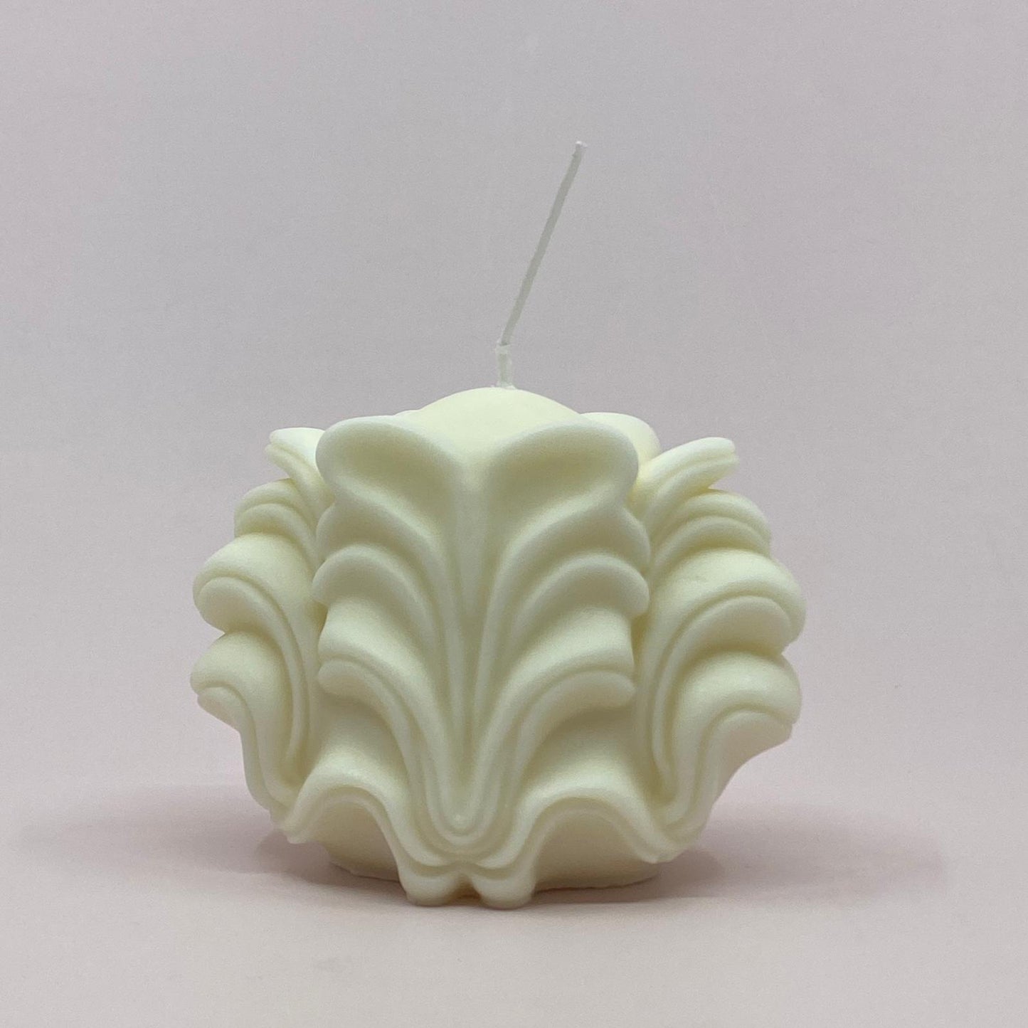 Floral Shell Soy Wax Candle - 3