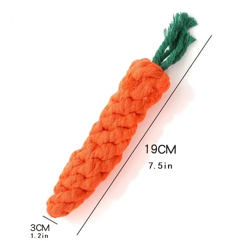 Carrot Shape Dog or Cat Chew Toy