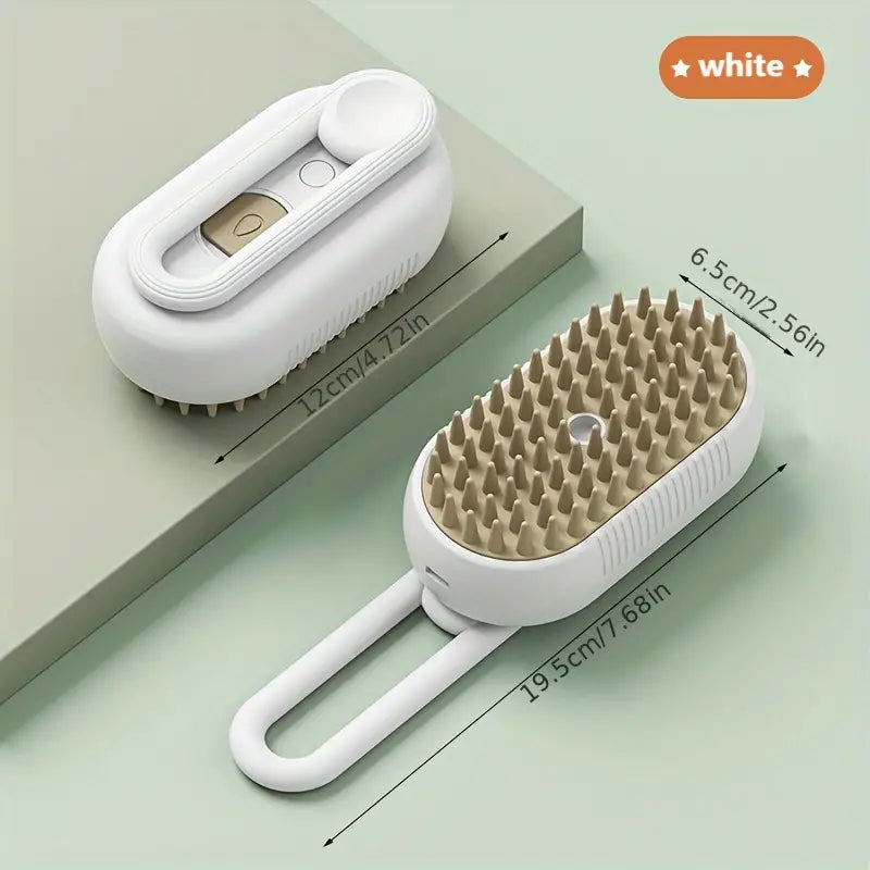 Electric Spray Steam Cat Hair Brush