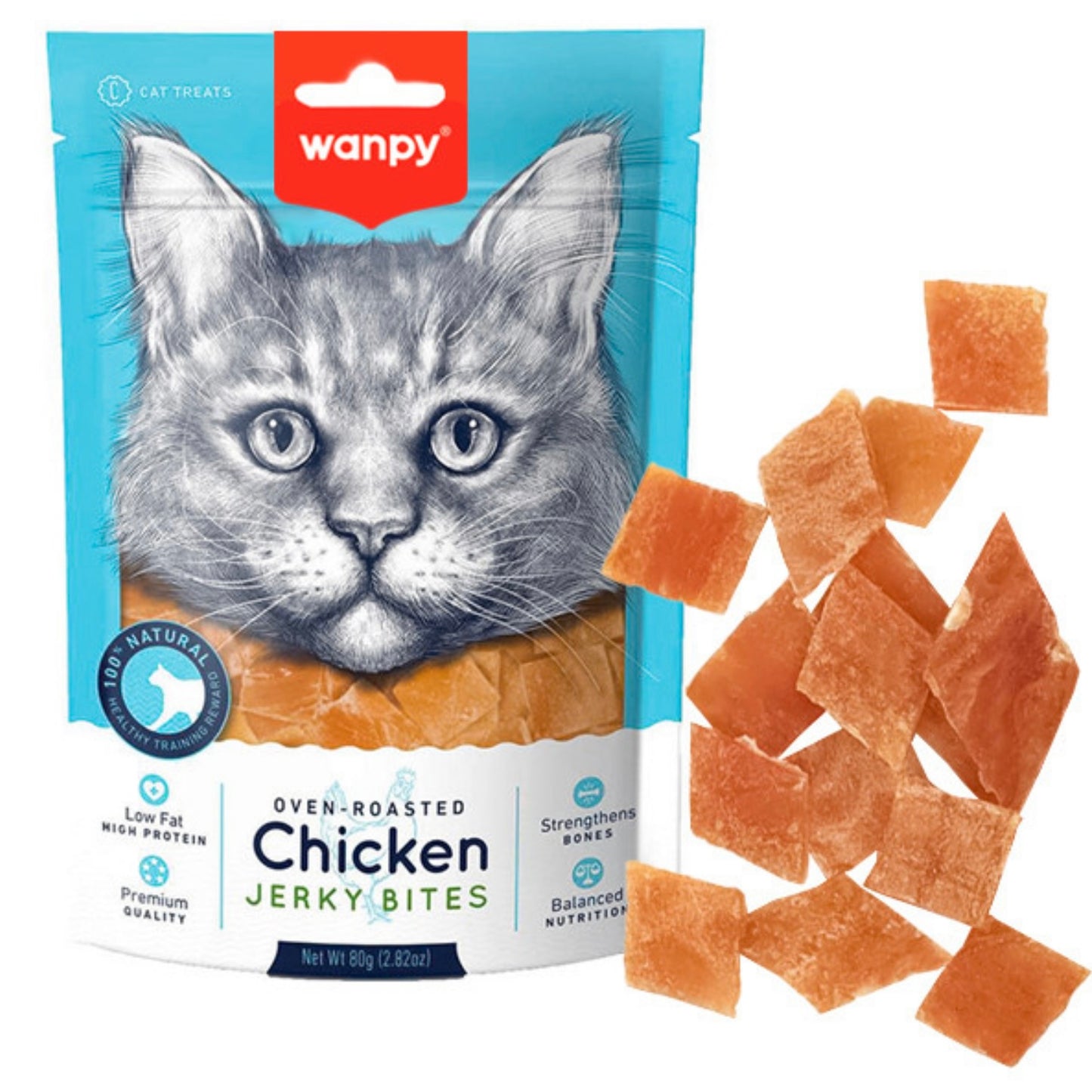 Wanpy Cat Oven - Roasted Chicken Bites Cat Treats