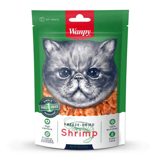 Wanpy Cat Freeze - Dried Shrimp