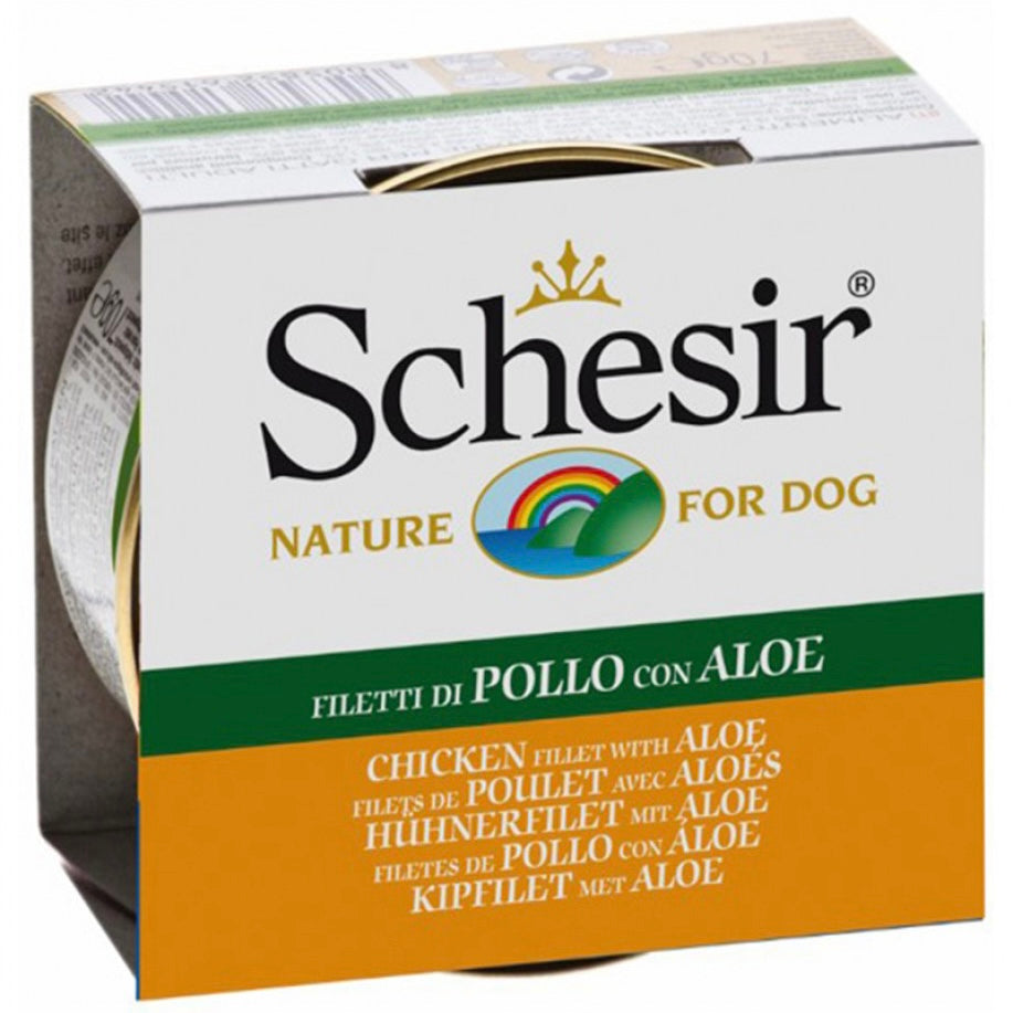 Schesir Dog Chicken Aloe 150g