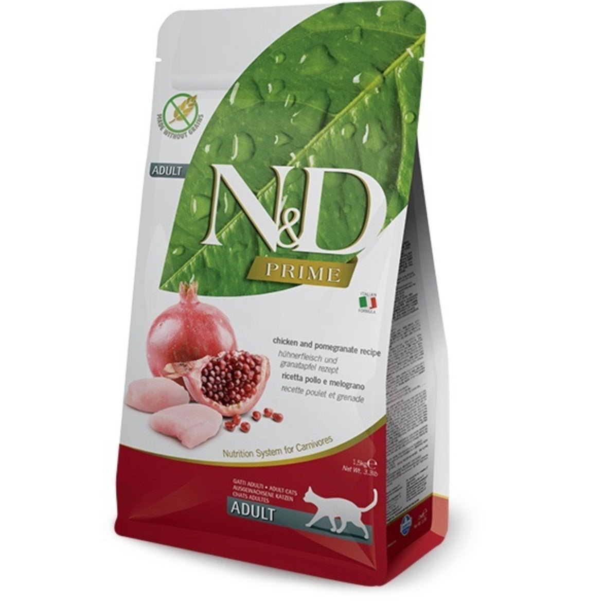 N&D Chicken and Pomegranate Adult Dry Cat Food