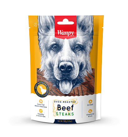 Wanpy Dog Oven - Roasted Beef Steaks