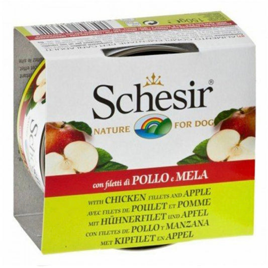 Schesir Dog Chicken With Apple 150g