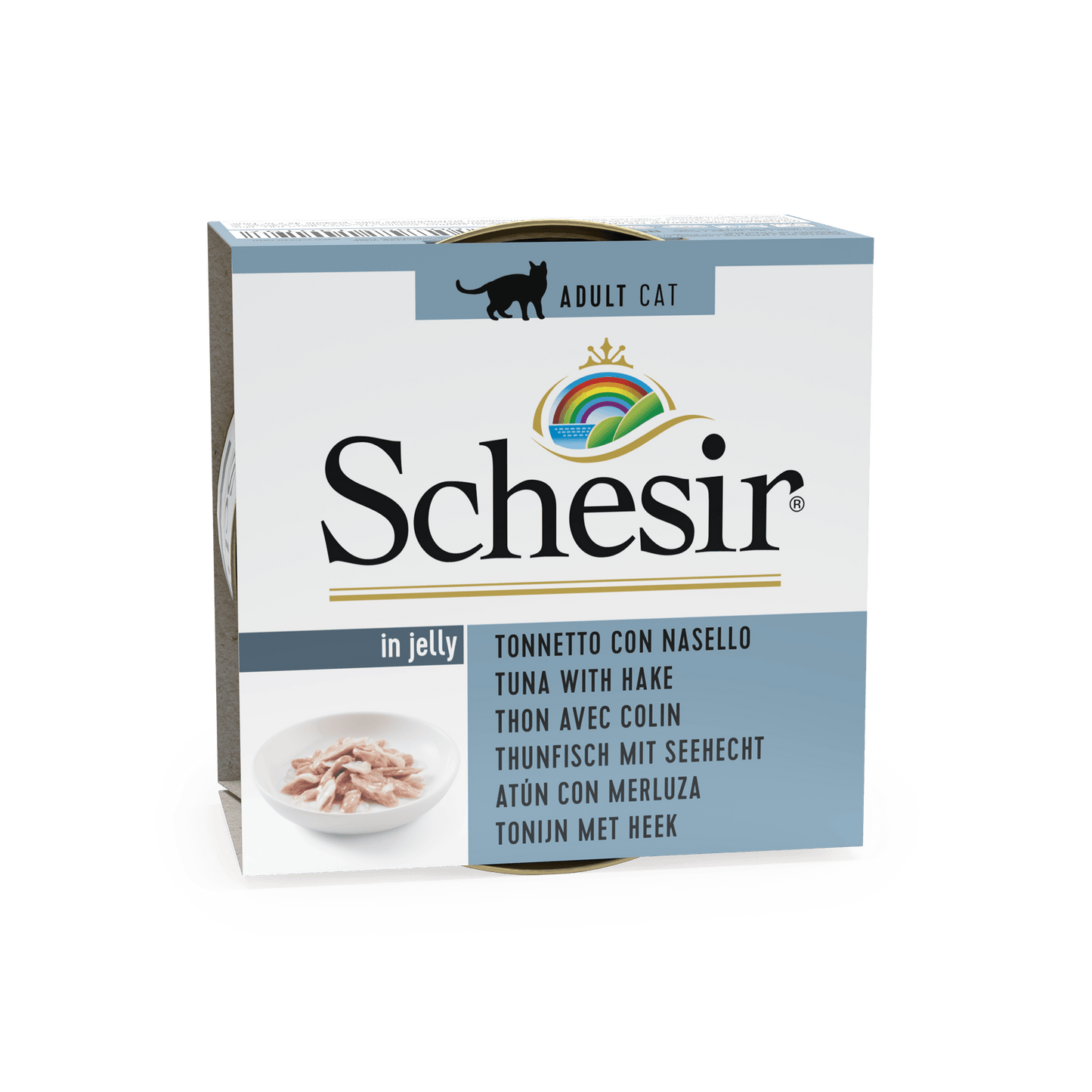 Schesir Cat Tuna with Hake 85g