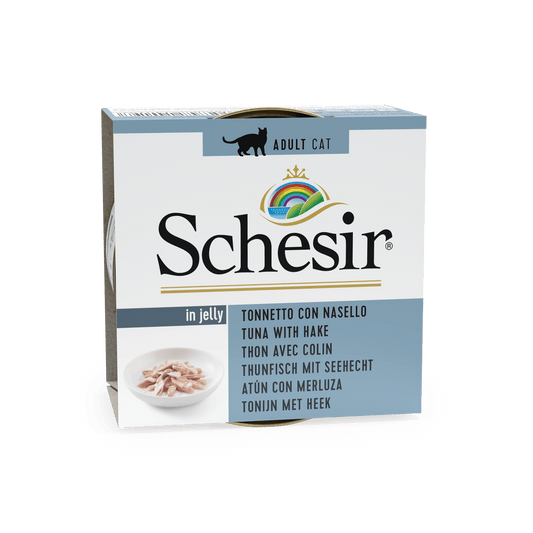 Schesir Cat Tuna with Hake 85g