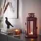 Maroon Art Deco Lantern