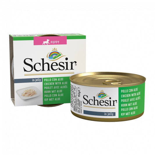 Schesir Puppy Chicken Aloe 150g