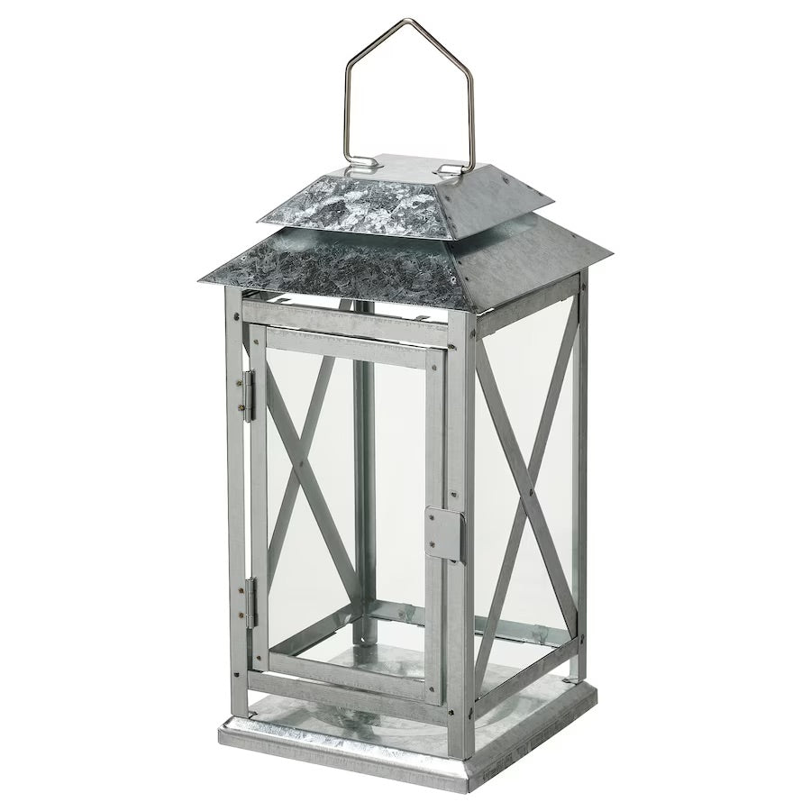 Basic Silver Steel Lantern