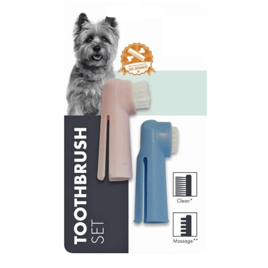 M-Pets Dog Toothbrush Set