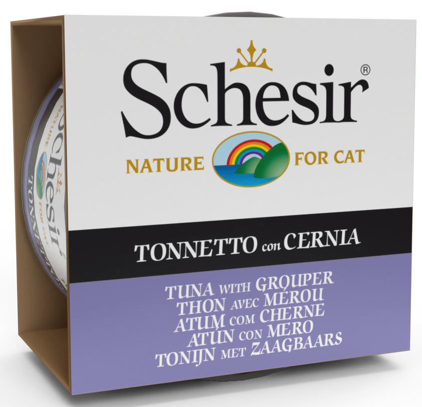 Schesir Cat Tuna With Grouper 85g