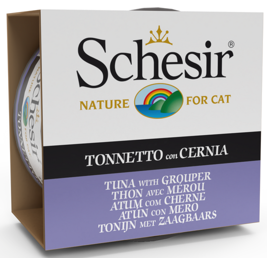 Schesir Cat Tuna With Grouper 85g