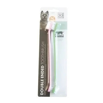 M-Pets Double Ended Toothbrush Set