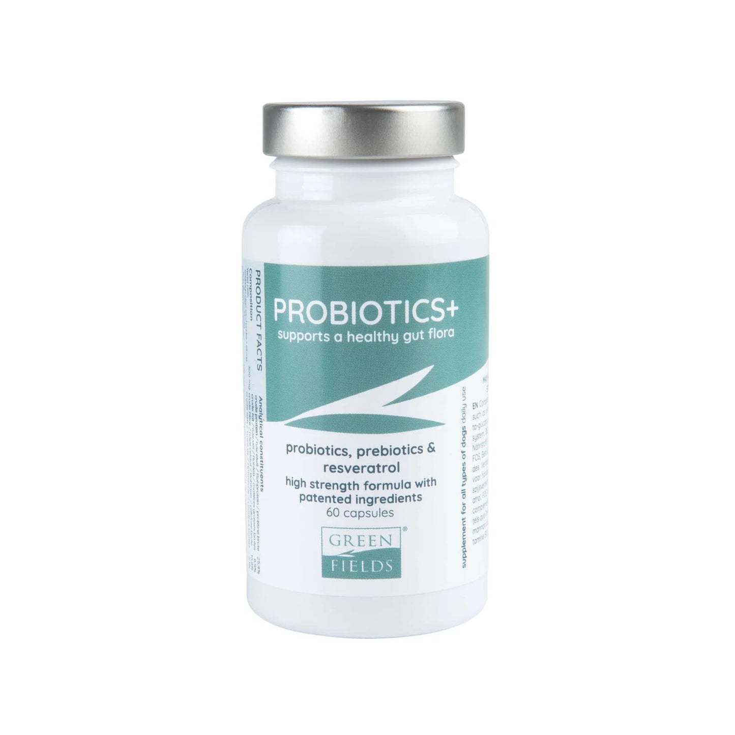 GreenFields Probiotics+, 60 Capsules