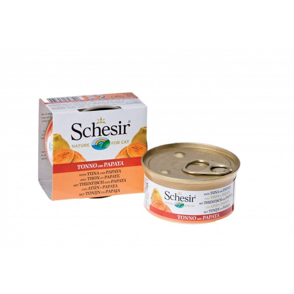 Schesir Cat Tuna & Papaya 85g