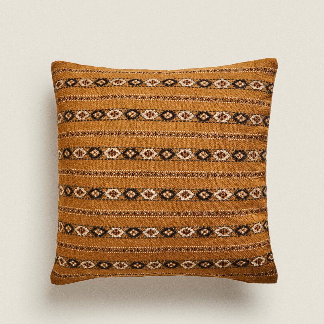 Diamond Jacquard Cushion