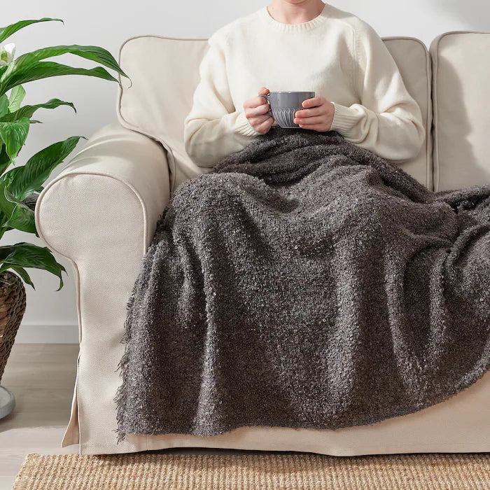 Bouclé Soft Throw