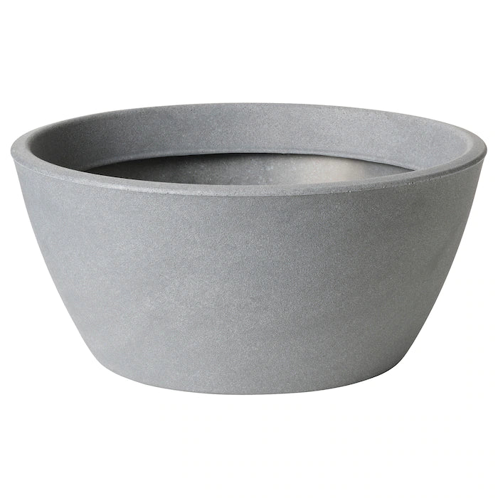 Short Wide Light Weight Plant Pot