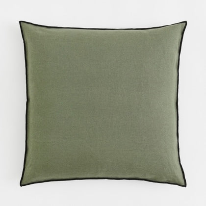 Linen-blend Cushion