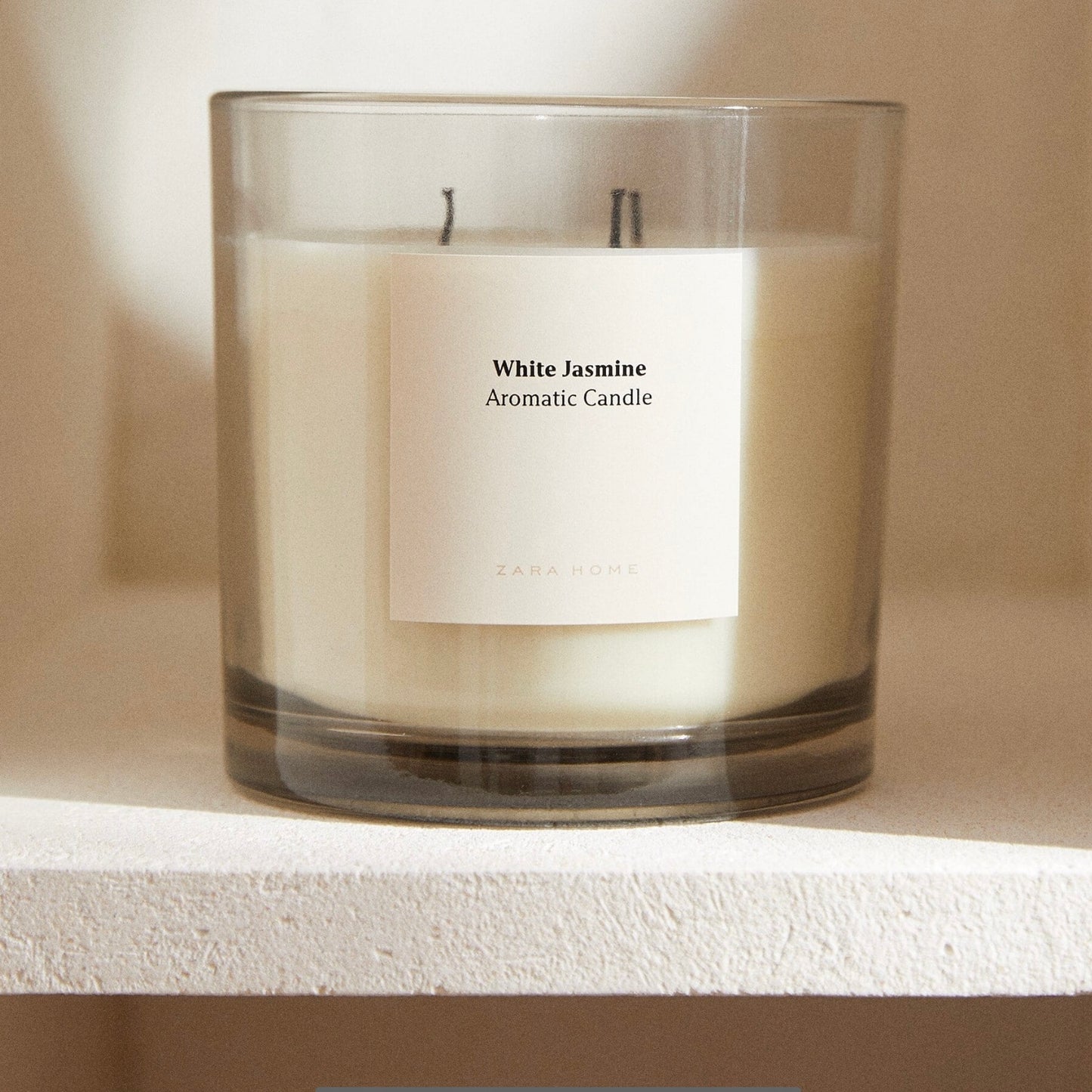 White Jasmine Scented Candle