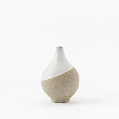 Half-Dipped Stoneware Vases