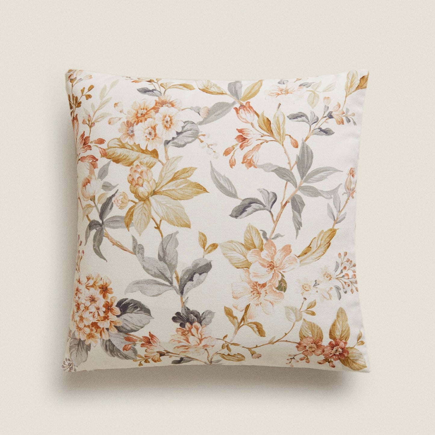 Floral Soft Color Cushion