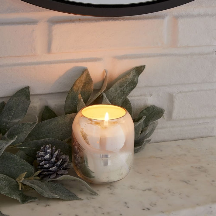 Marbled Mercury Candles - Cashmere & Tonka