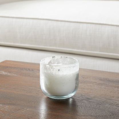 Frosted Glass Candles Collection