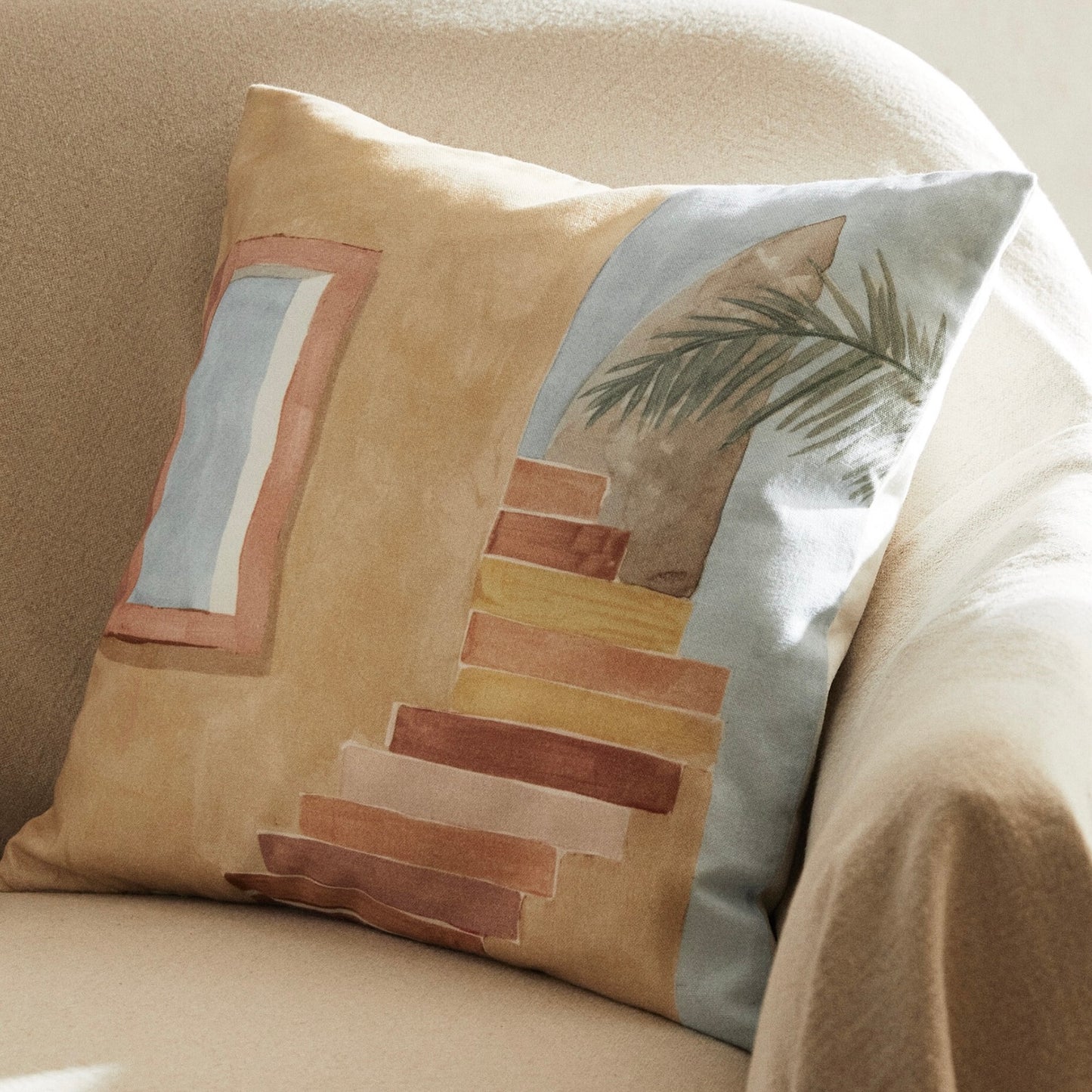 Spanish Landscape Cushion