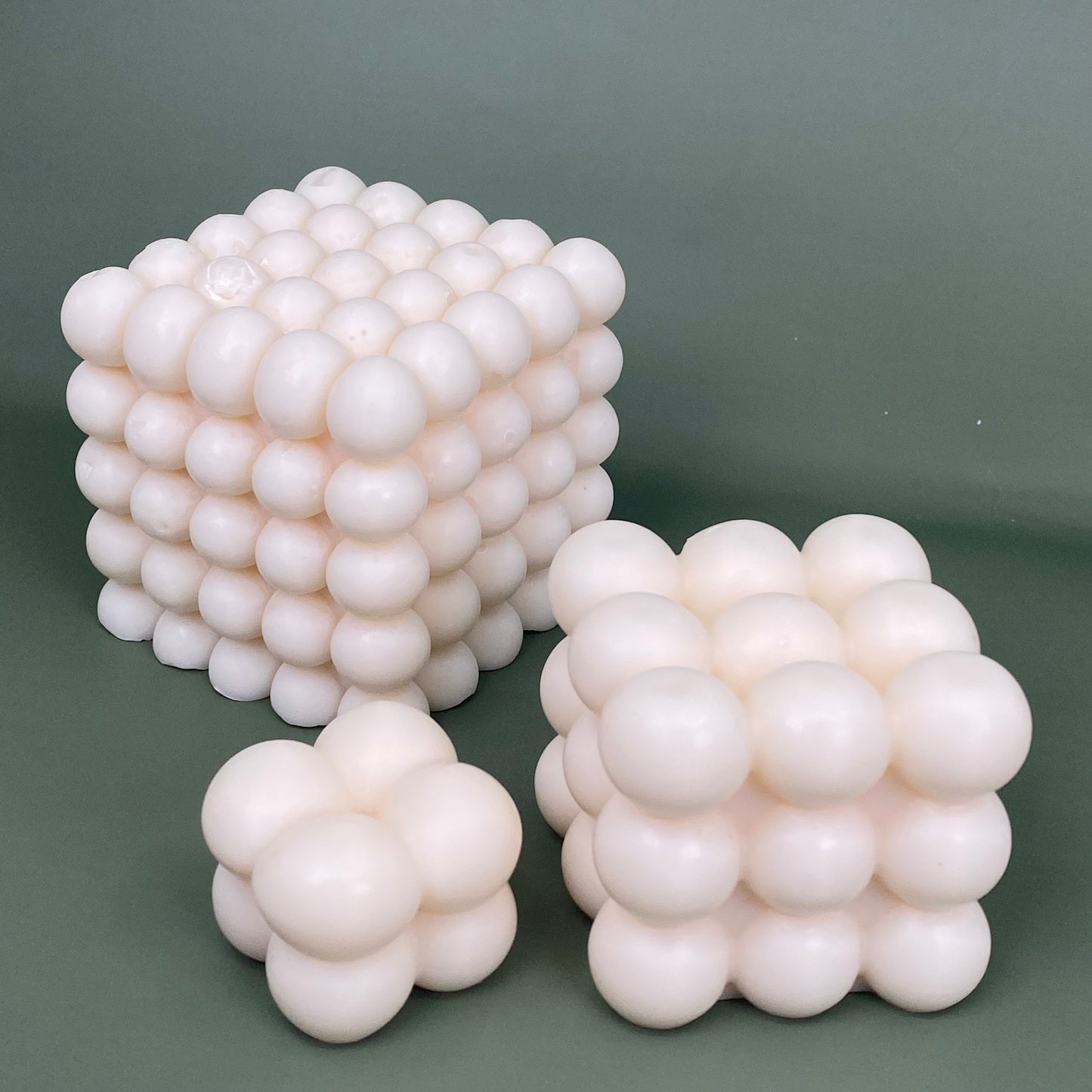 Bubble Cube Soy Wax Candle