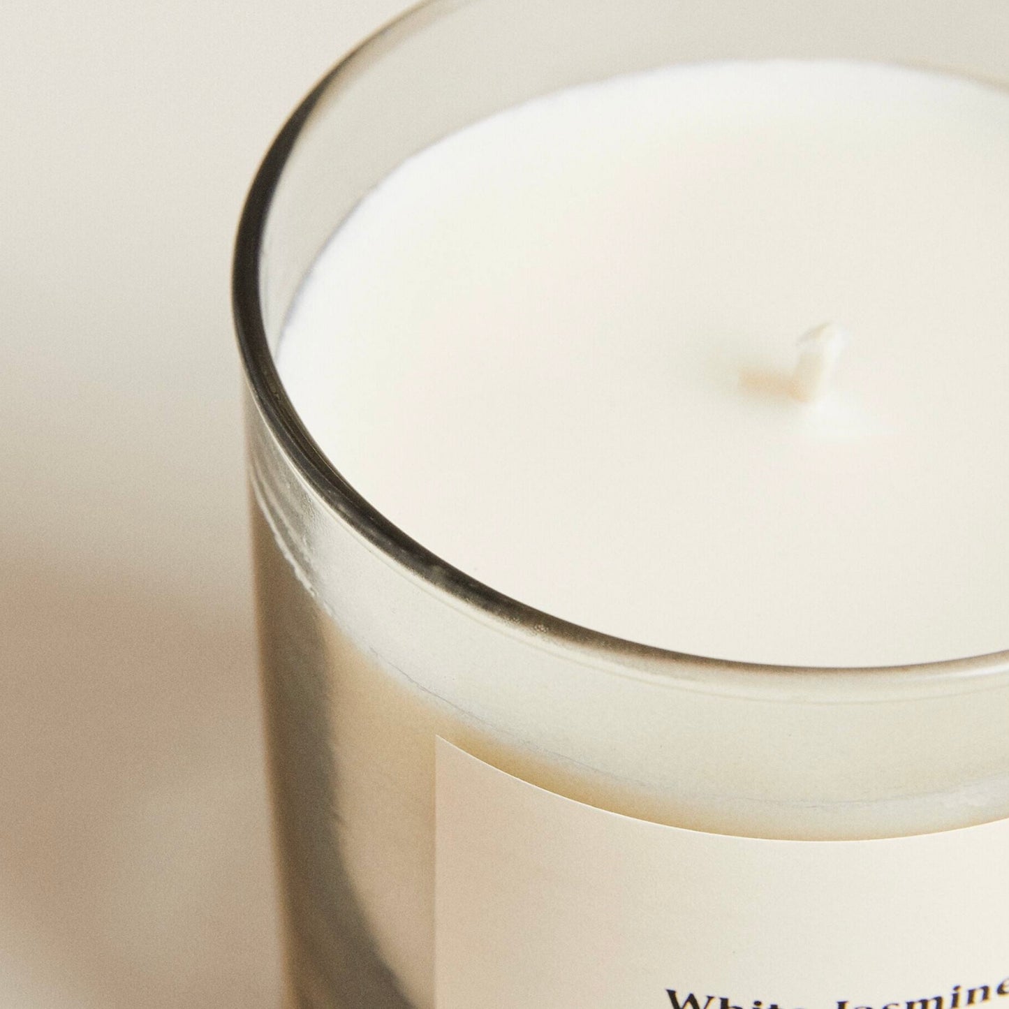 White Jasmine Scented Candle