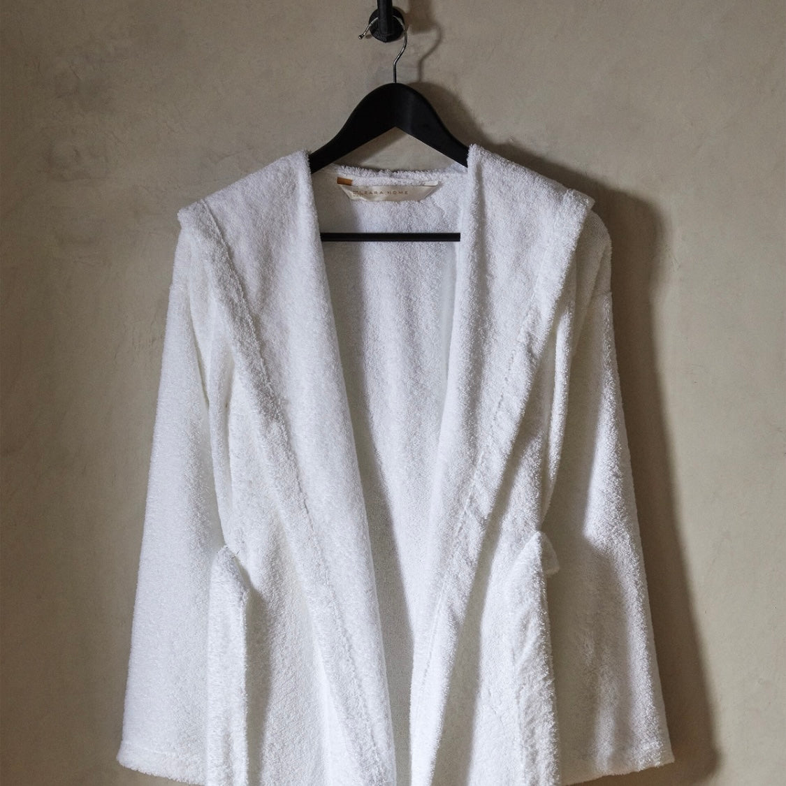 Basic Cotton Hooded Bathrobe