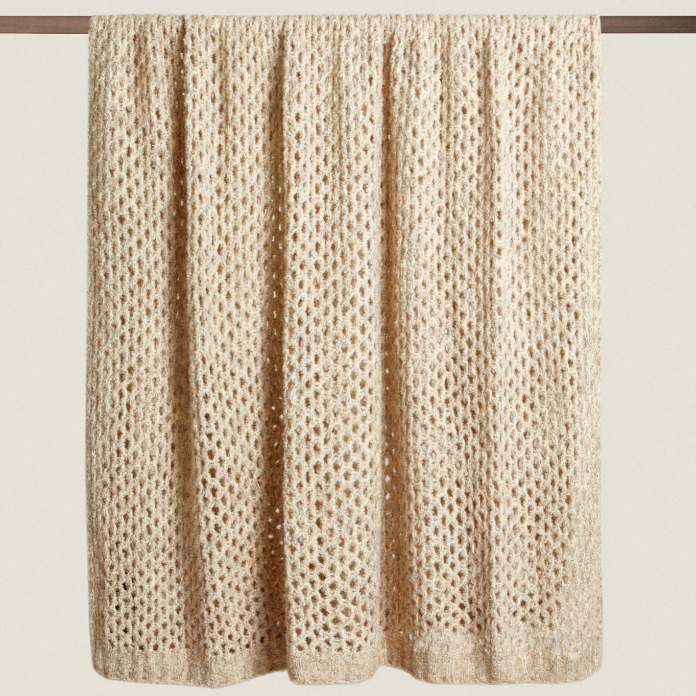 Open Knit Throw