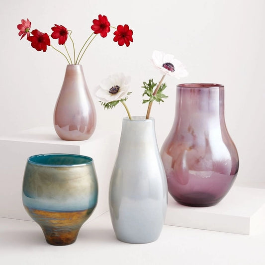 Pearlescent Vases