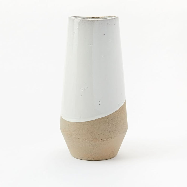 Half-Dipped Stoneware Vases