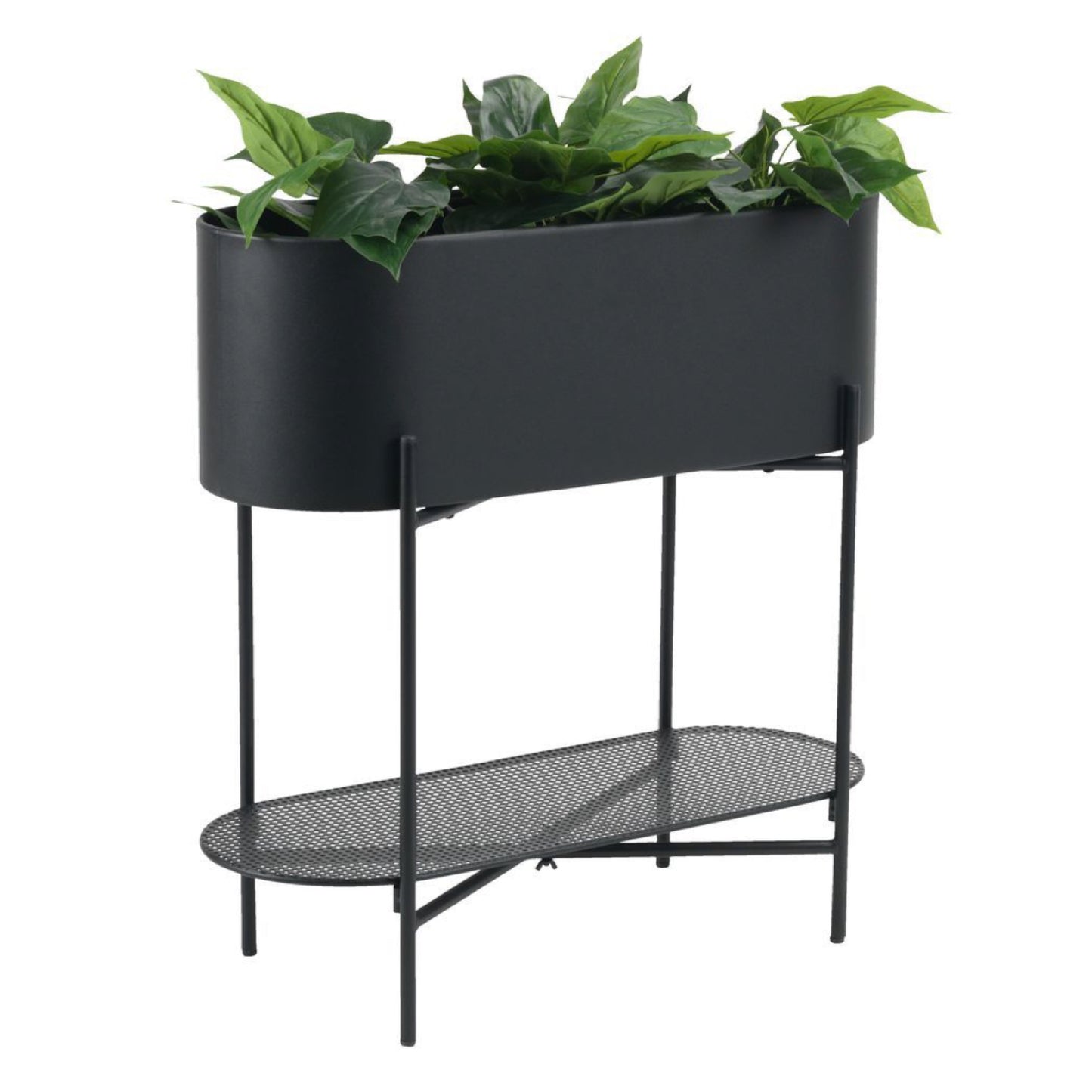 Black Steel Planter Box