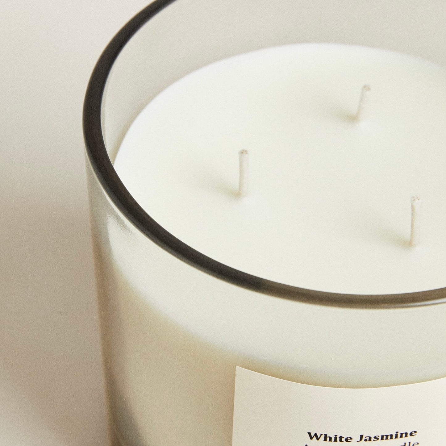 White Jasmine Scented Candle