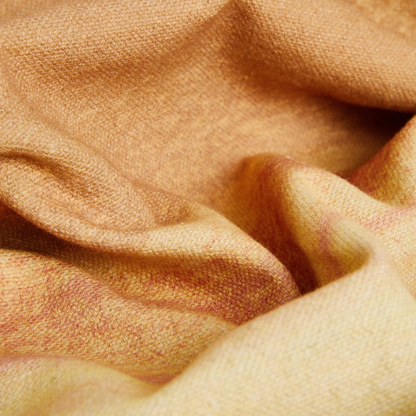 Multicolored Linen Throw