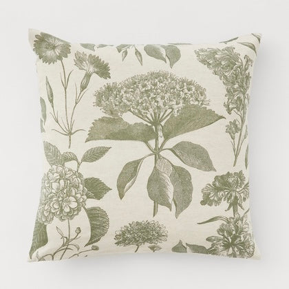 Patterned Floral Cushion