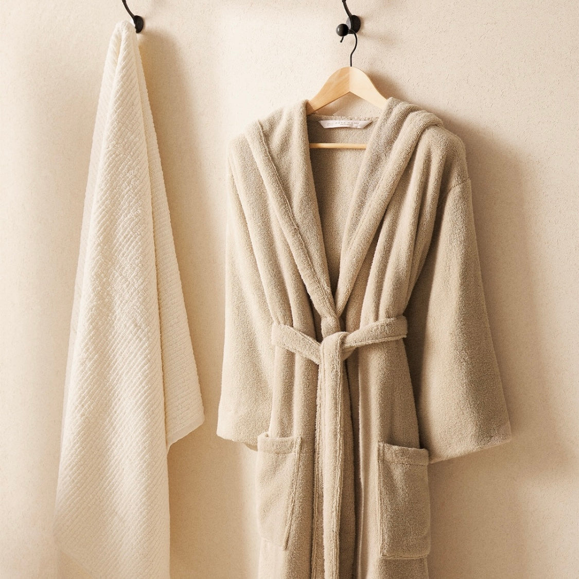 Extra Soft Hooded Bathrobe