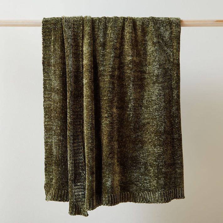 Luxe Chenille Throws