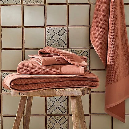 Plush Textured Colour Collection Towel