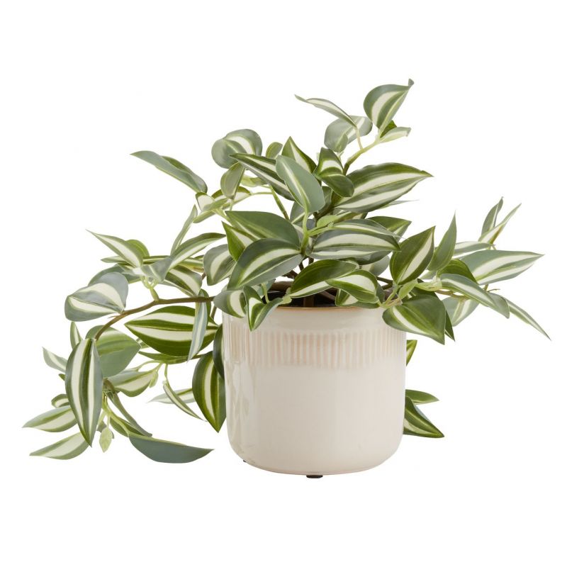 White Sand Plant Pot