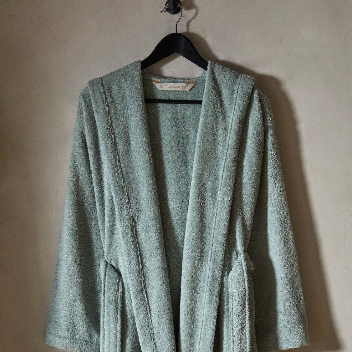 Basic Cotton Hooded Bathrobe