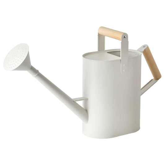 White Steel Watering Can