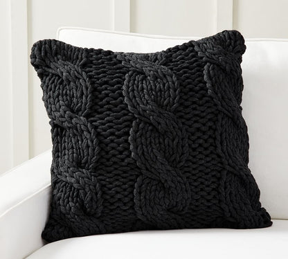 Colossal Handknit Pillow Cover