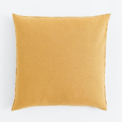 Linen-blend Cushion