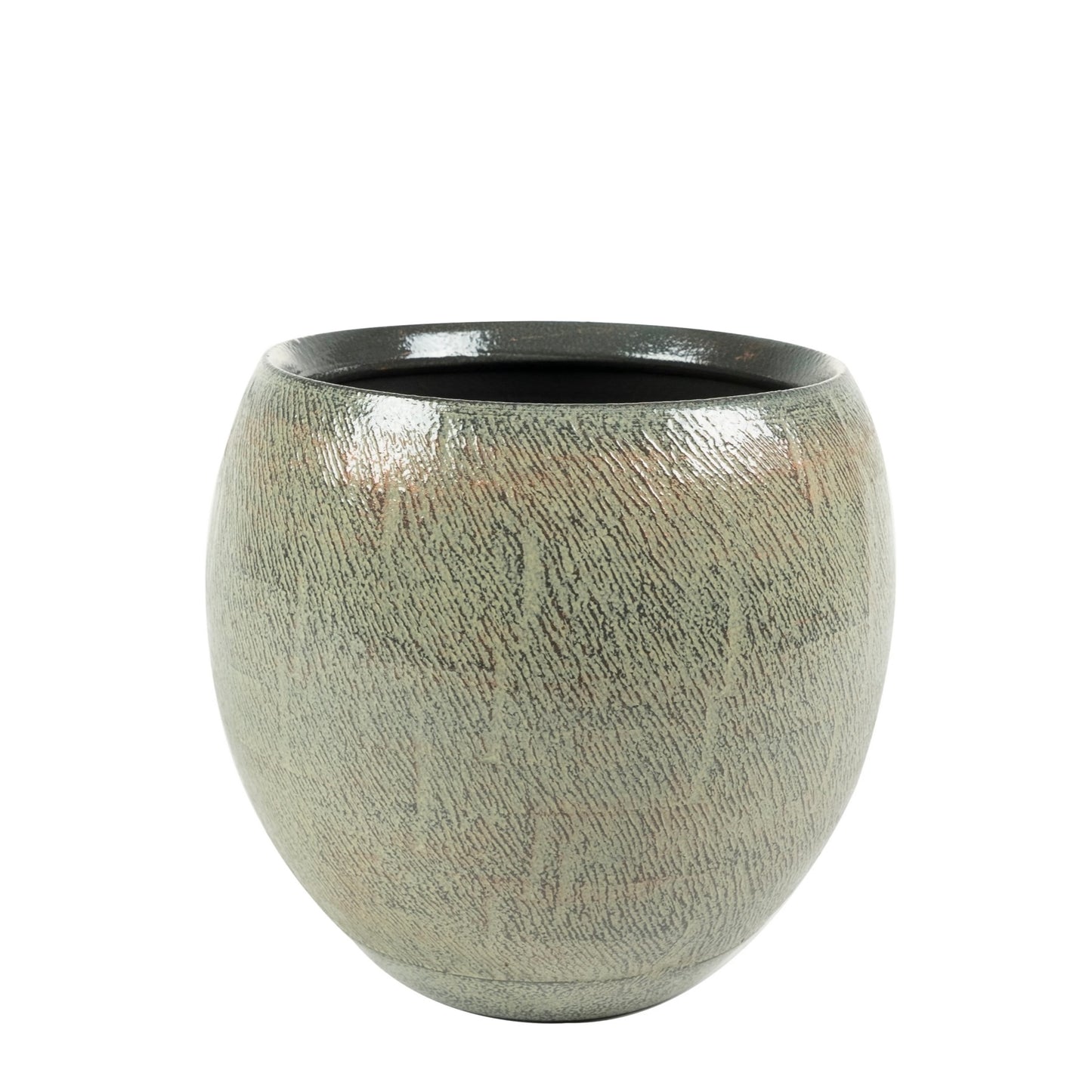 Yamburk Grey Brush Plant Pot